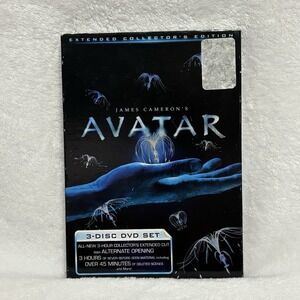 Avatar Three-Disc Extended Collector's Edition DVDs James Cameron Deleted Scenes